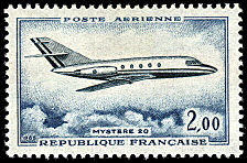 Image du timbre Avion Mystère 20