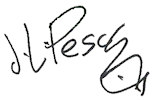 signature de Jean-Louis Pesch