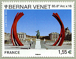 Bernar Venet - 85,8° Arc x 16