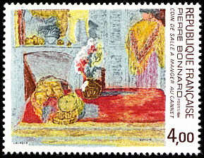 Image du timbre Pierre Bonnard 1867-1947«Coin de salle à manger au Cannet»
