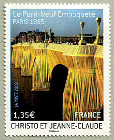 Christo et Jeanne-Claude
   Le Pont-Neuf empaqueté Paris 1985