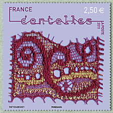 Image du timbre Dentelle mécanique Leavers de Calais