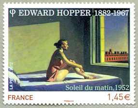 Image du timbre Edward Hopper 1882-1967 - Soleil du matin, 1952