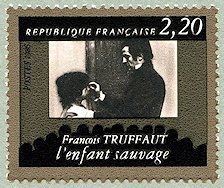 Image du timbre François Truffaut «L´enfant sauvage » 