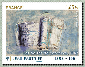 JEAN FAUTRIER 1898 - 1964<br /> Les boîtes de conserve, 1947