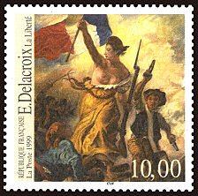 Image du timbre PhilexFrance 99 «Chefs-d'œuvres de l'Art»

Eugène Delacroix - La Liberté guidant le peuple