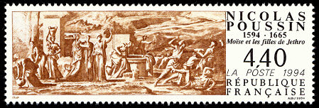 Nicolas Poussin 1594-1665 « Moïse et les Filles de Jethro »
