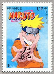 Image du timbre Naruto