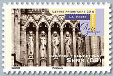 Image du timbre SENS (89) - Cathédrale Saint-Étienne