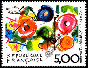 Image du timbre Tinguely «Méta»
