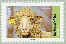 Image du timbre Brebis  - Mérinos d'Arles