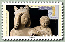 Image du timbre Vierge à l'Enfant