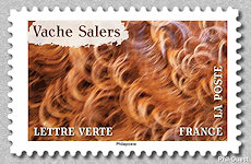 Image du timbre Vache Salers