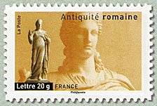 Image du timbre Antiquité romaine-Statue de Junon