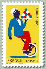 Image du timbre Monocycle