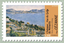 Image du timbre Paul Cézanne-L'Estaque, Vue du golfe de Marseille