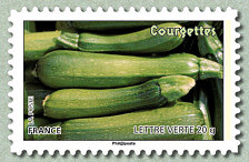 Image du timbre Courgettes