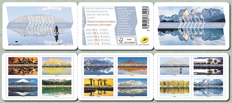 Image du timbre Reflets - Paysages du Monde