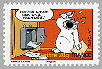 Image du timbre Timbre n° 9 - Ouf ! Ce n'est pas une facture !