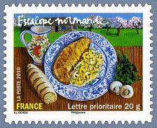 Image du timbre Escalope normande