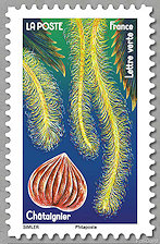 Image du timbre Châtaignier