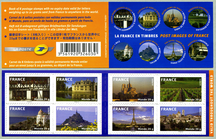 Image du timbre La France en timbres