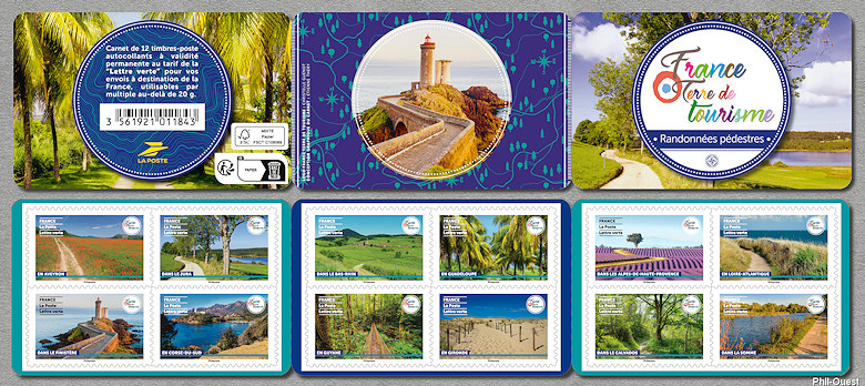Image du timbre France Terre de Tourisme - Randonnées pédestres
