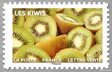 Image du timbre Les kiwis