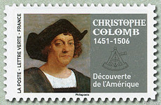 Christophe Colomb 1451-1506
<br />
Découverte de l´Amérique