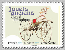Image du timbre Cheval mécanique