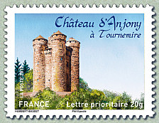  Le Château d'Anjony à Tournemire