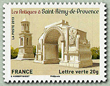 Image du timbre Les Antiques à Saint-Rémy de Provence