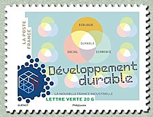Image du timbre Développement durable