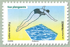 Image du timbre Vue plongeante