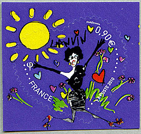 Image du timbre Le coeur de Lanvin autoadhésif à 0,90 €