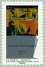 Image du timbre Lyonel Feininger-Marine (1924)
