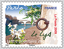 Image du timbre Paris - Le lys