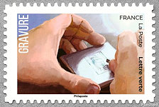 Image du timbre Gravure