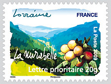Image du timbre Lorraine - La mirabelle