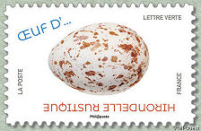 Image du timbre Hirondelle rustique