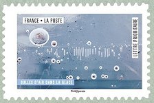 Image du timbre Bulles d'air dans la glace