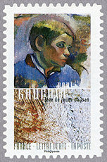 Paul Gauguin
   Tête de jeune paysan