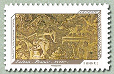 Image du timbre Laiton - France - XVIIIème siècle (Photo)