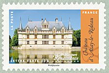 Image du timbre Château d'Azay-le-Rideau