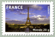 Image du timbre La tour Eiffel (Paris)