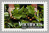Image du timbre Feuilles de thé
