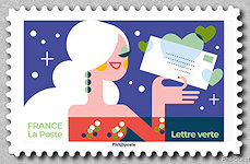 Image du timbre Cinquième timbre du carnet, rangée du bas