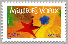 Image du timbre Meilleurs Voeux-Timbre autoadhésif