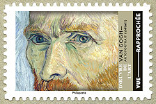 Van Gogh<br />Autoportrait (détail)