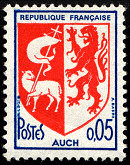 Image du timbre Armoiries d'Auch